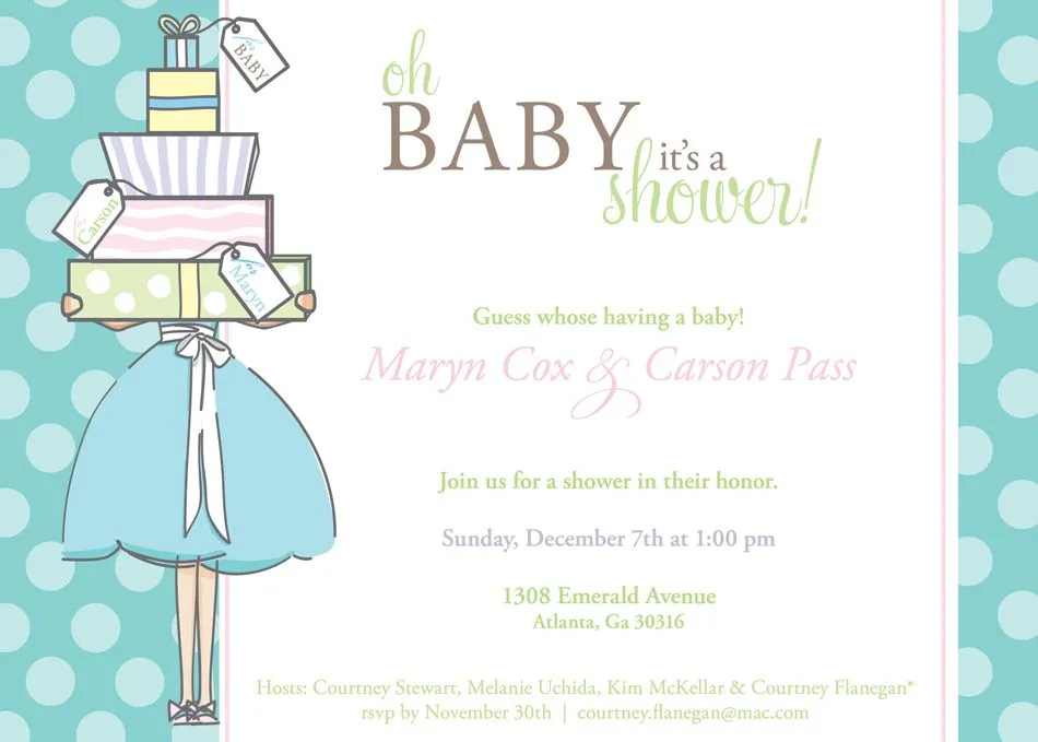 Baby Shower « Polka Dot Press