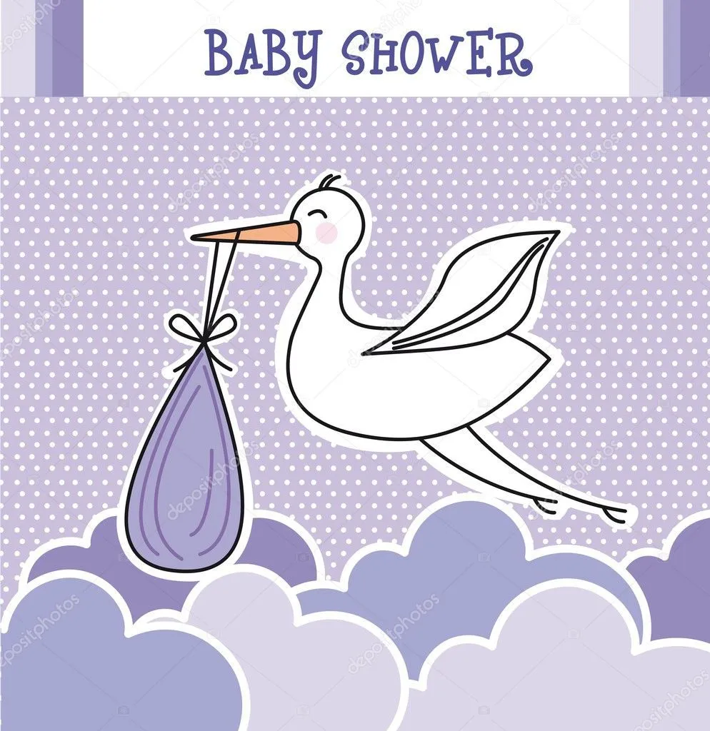 Baby shower — Vector stock © grgroupstock #