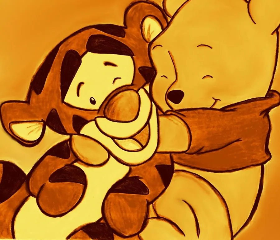 Baby Tigger and Pooh by ~acid-drinker on deviantART