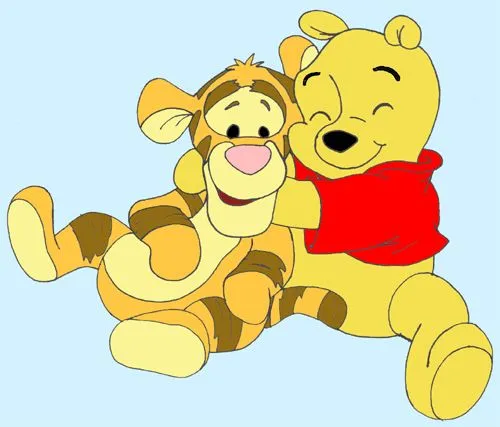 Baby Tigger and Pooh by danidarko96 on DeviantArt