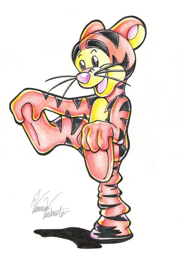 Baby Tigger by ~AmaterasuOmikami on deviantART