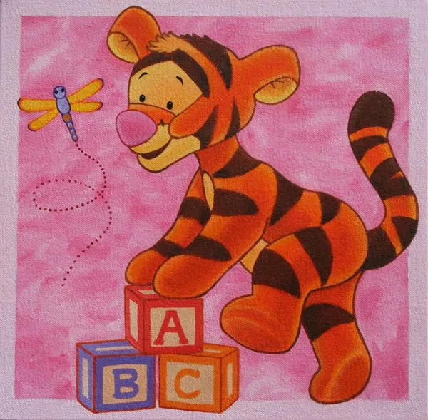 Baby Tigger by *redfeathersibis on deviantART