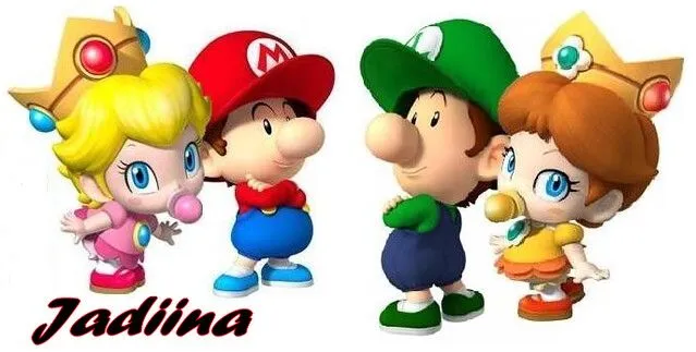 Baby Time ! Mario, Peach, Luigi And Daisy | Flickr - Photo Sharing!