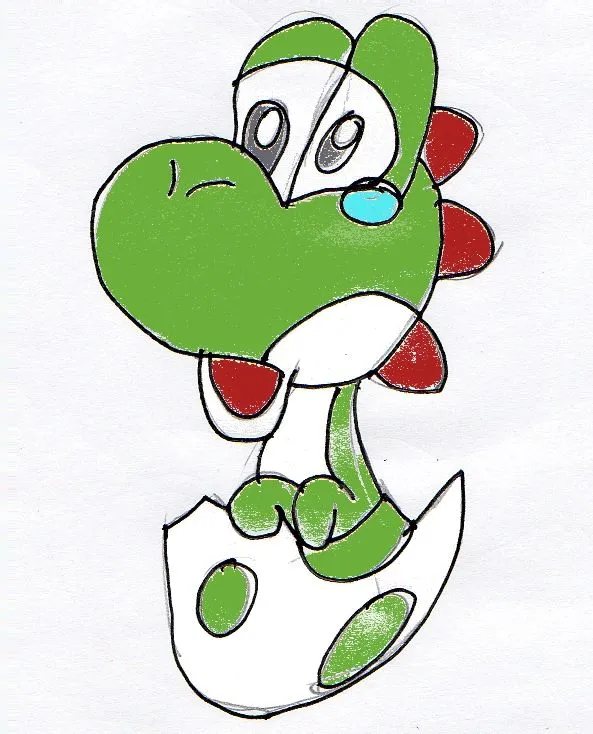 baby Yoshi by littlemusicfreak on deviantART