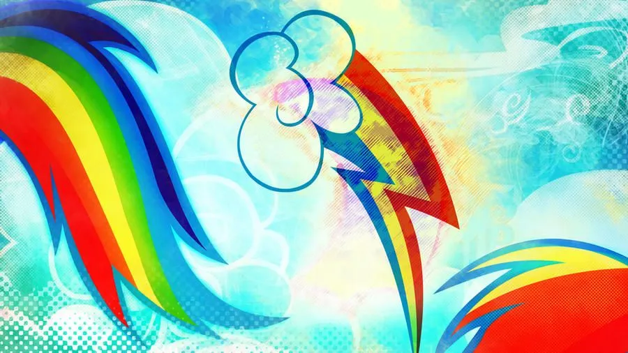 Background Rainbow Dash 1920x1080 HD New One by Rariedash on ...