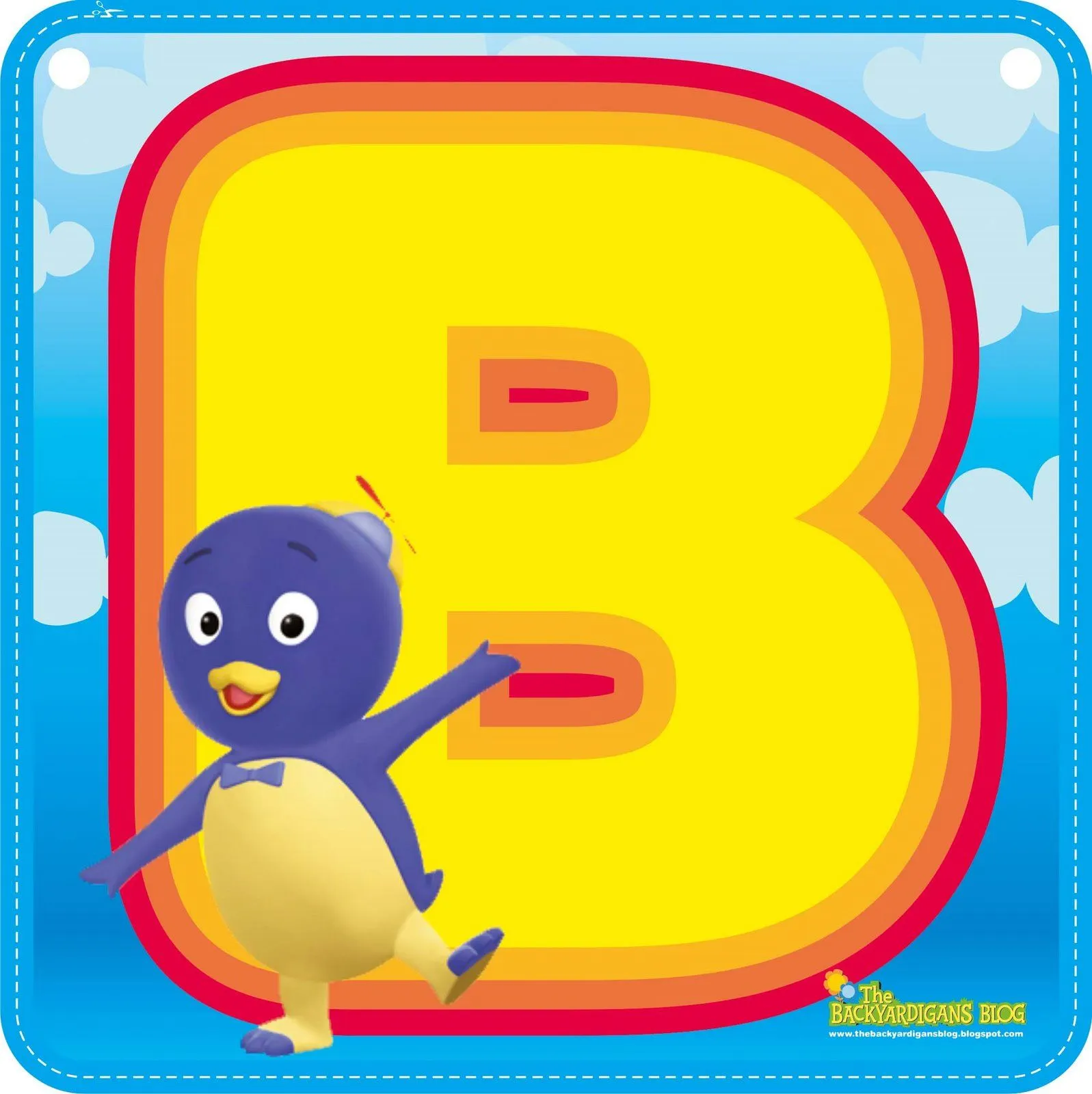 Los Backyardigans: Abecedario Backyardigans