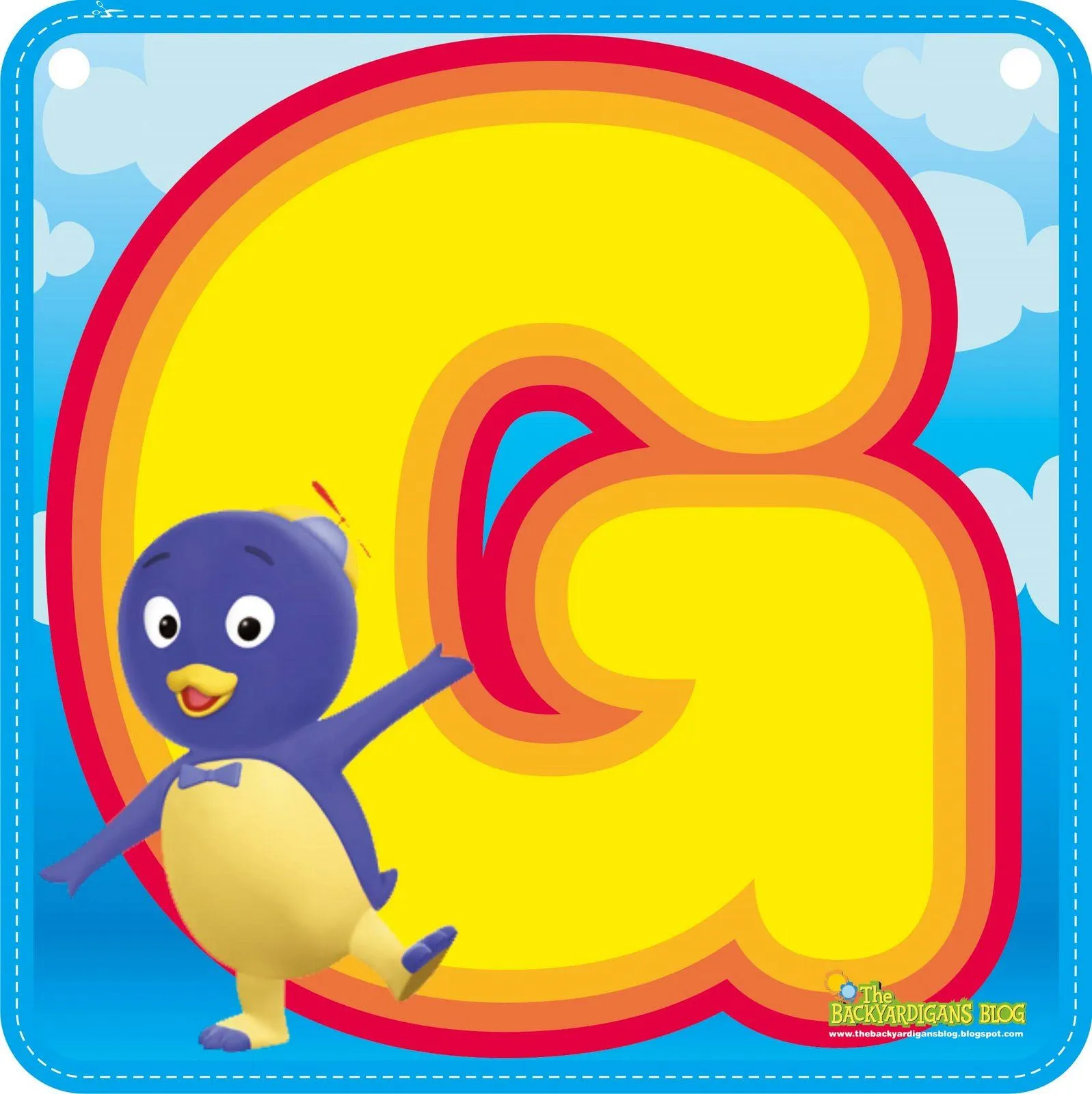 Los Backyardigans: Más letras del Abecedario Backyardigans