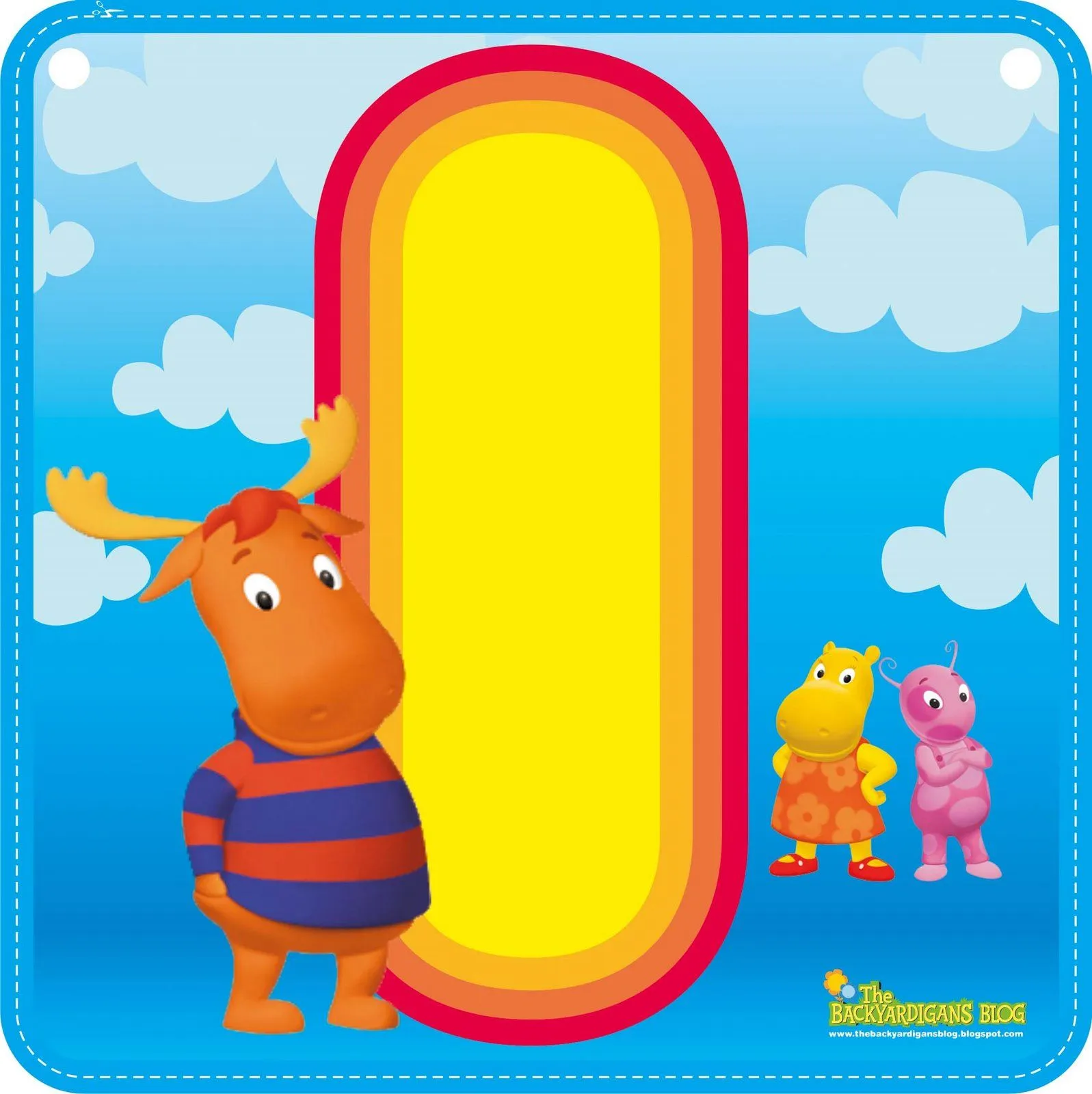 Los Backyardigans: Más letras del Abecedario Backyardigans