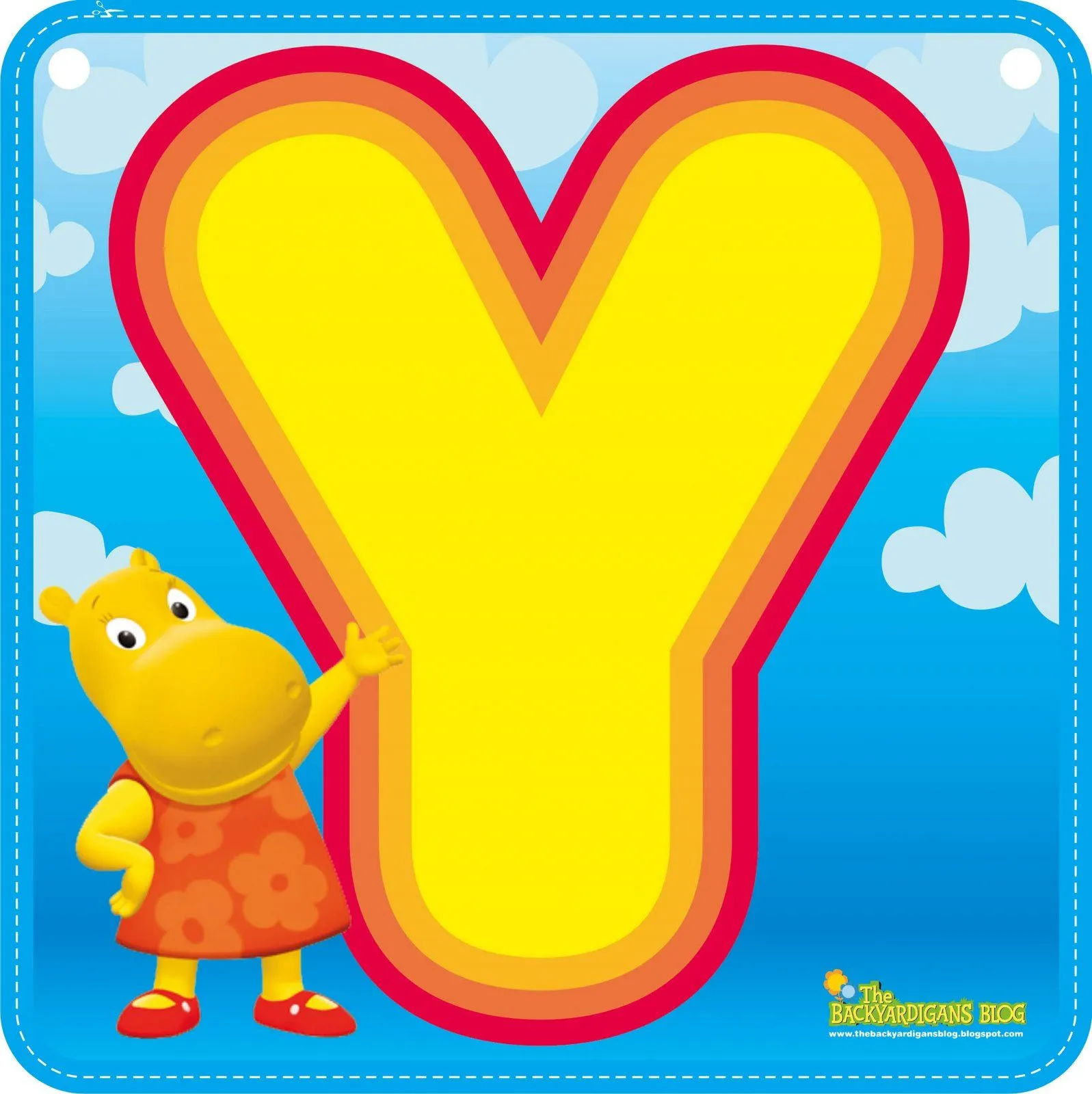 Los Backyardigans: Ultimas letras del Abecedario Backyardigans