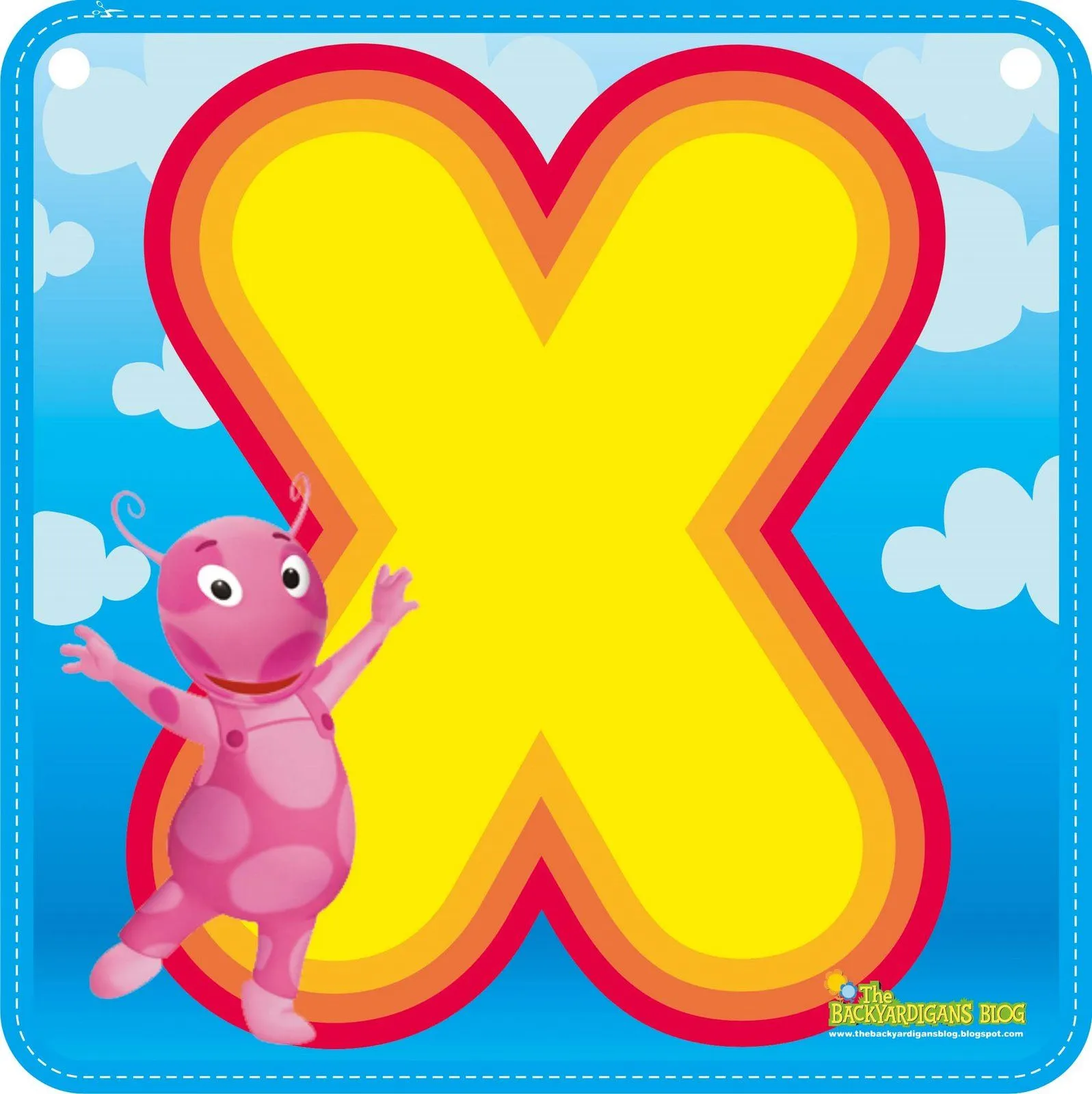 Los Backyardigans: Ultimas letras del Abecedario Backyardigans