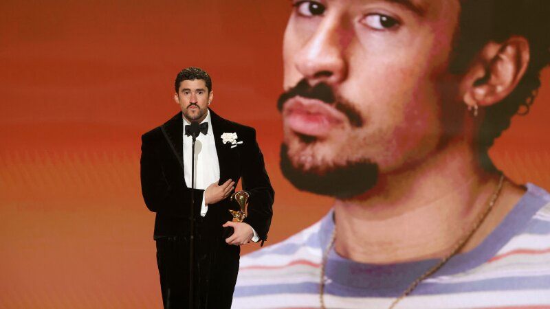 Bad Bunny makes history at the Grammys. Up next, the Super Bowl : Alt.Latino : NPR