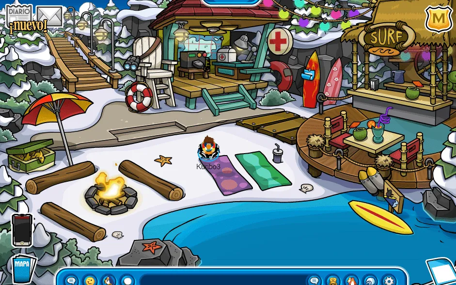 La bahía luce un nuevo diseño! | Trucos de Club Penguin | Club ...