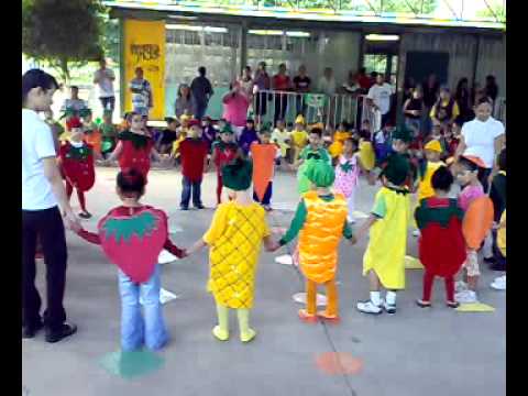 bailable de dia de la alimentacion - YouTube