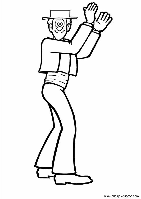 bailarinas-flamenco-012 | Dibujos y juegos, para pintar y colorear