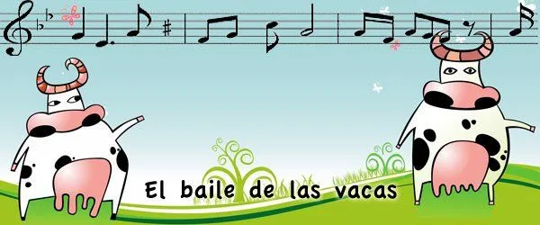 El baile de las vacas. Canción infantil