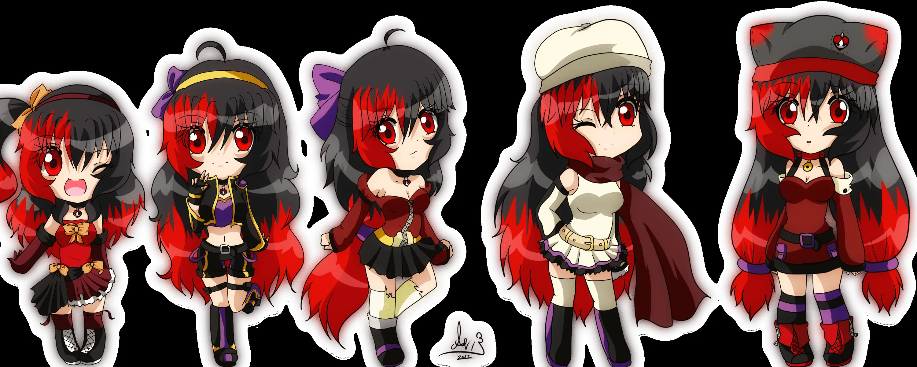 Bakugan Chibi Set -:Ani-Chan:- by Anini-Chu on deviantART