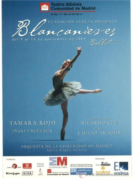  ... Ballet Blancanieves (Postales - Postales Temáticas - Publicitarias