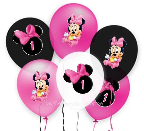 Balloon stickers on Pinterest | Stickers, Minnie Mouse and Gift Tags