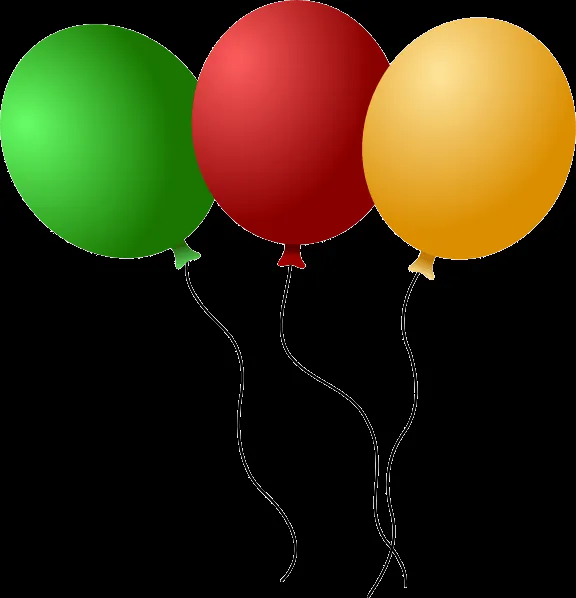 Balloons Clip Art at Clker.com - vector clip art online, royalty ...