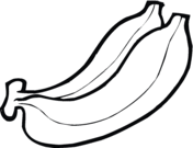 Bananas coloring pages | Super Coloring