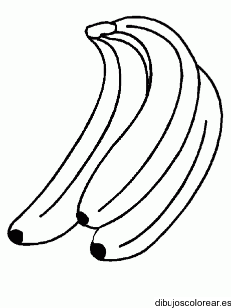 Bananas | Dibujos para Colorear