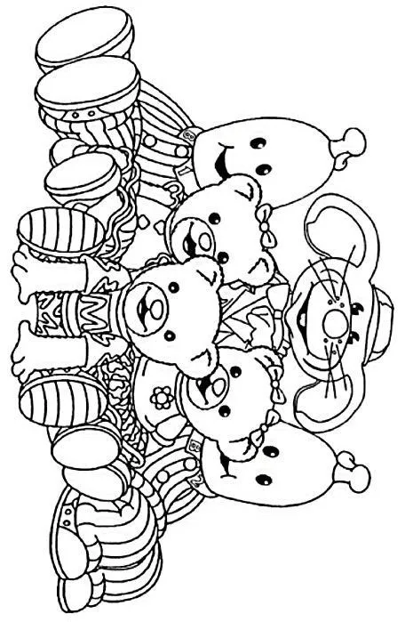 Bananas de Pijama desenhos para colorir pintar e imprimir do B1 e ...