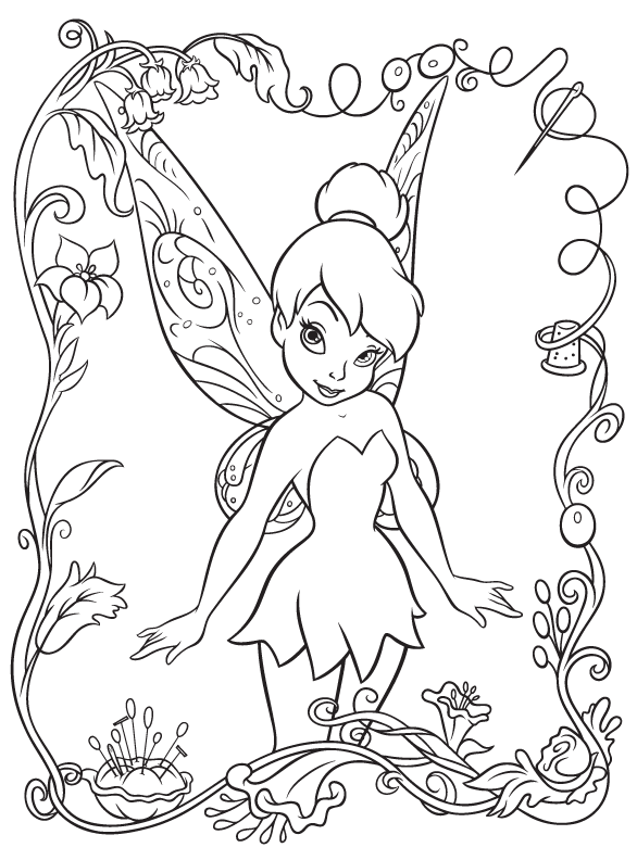 Banco de Imagenes y fotos gratis: Dibujos de Tinkerbell para ...