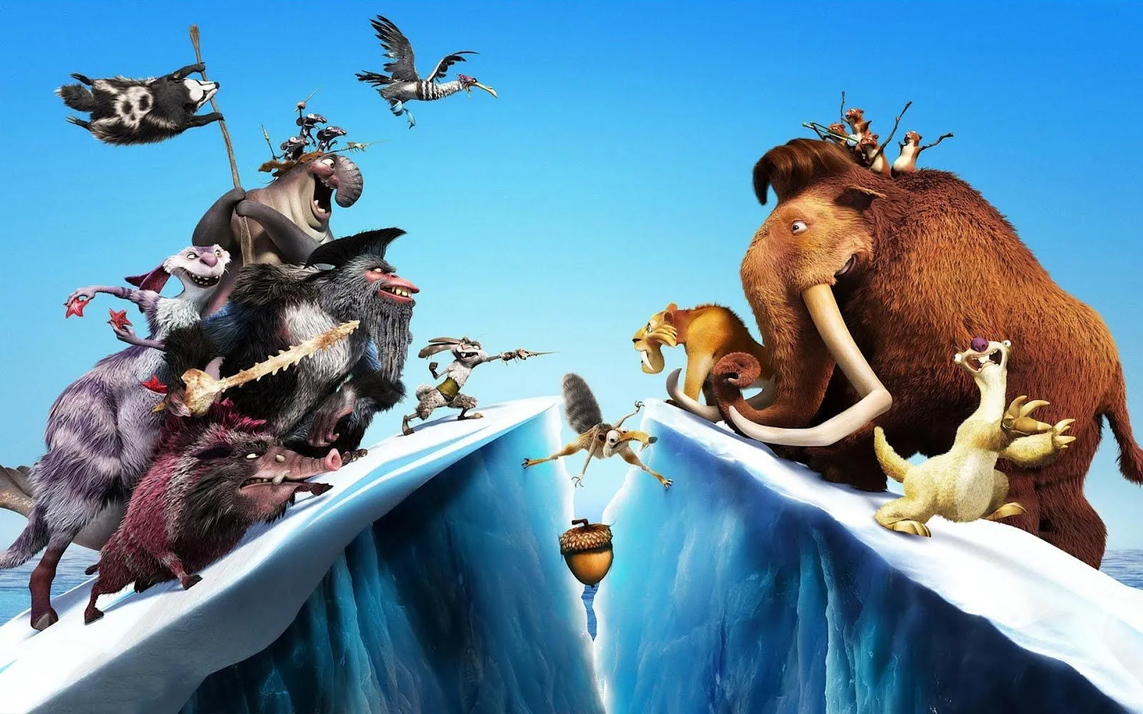 La Era de Hielo 4 - Ice Age 4 (Continental Drift) Fondito | Banco ...