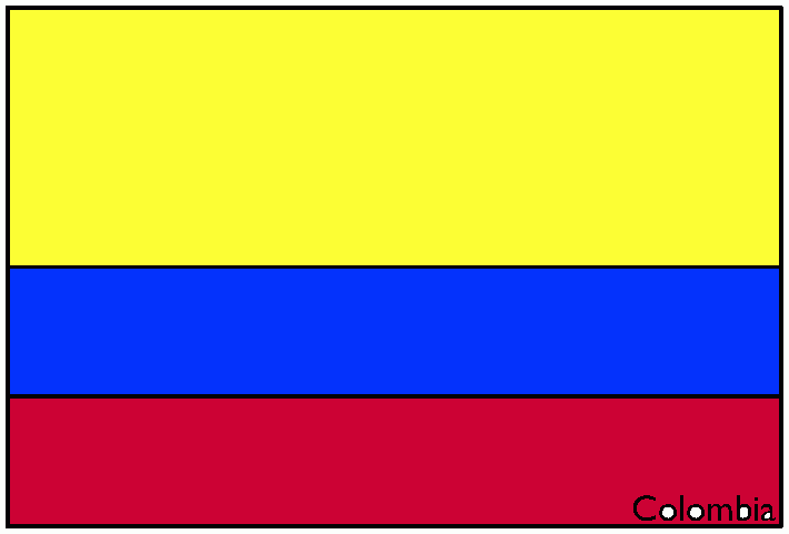 bandera de colo para colorear, bandera de colo para imprimir