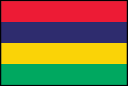 Bandera de Isla Mauricio