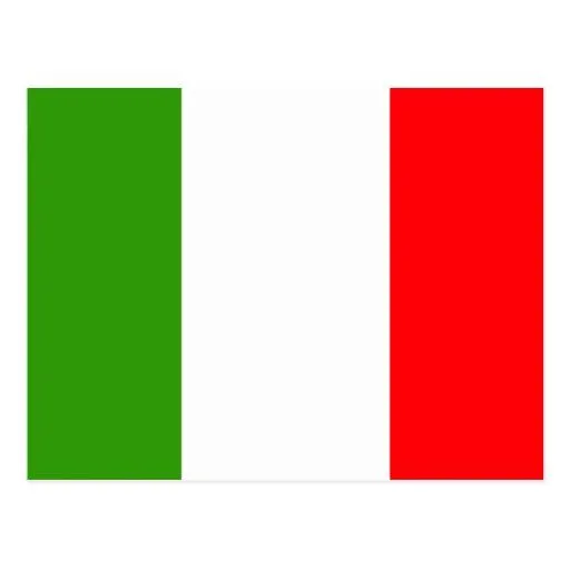 Bandera de Italia Postales de Zazzle.