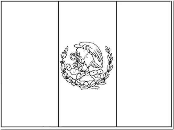 Dibujos de una bandera para colorear - Imagui