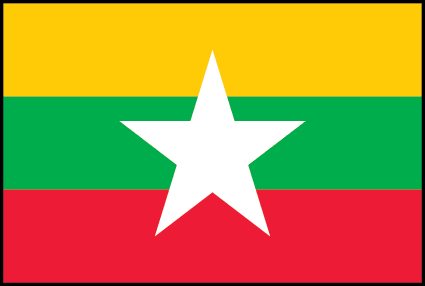 Bandera de Myanmar