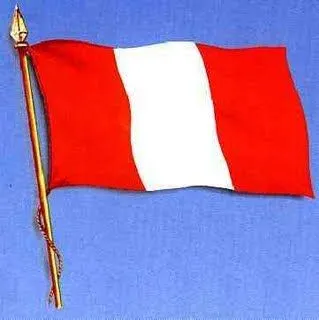 La bandera del peru para pintar - Imagui