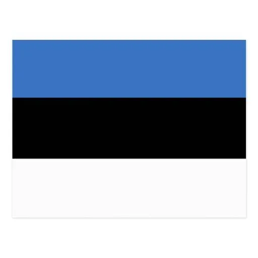 Bandera de los productos de Estonia Tarjetas Postales de Zazzle.