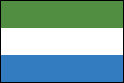 Bandera de Sierra Leona