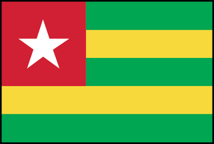 Bandera de Togo