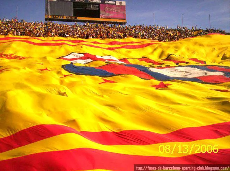 Banderas de Barcelona Sporting Club | Banco de Imagenes de ...