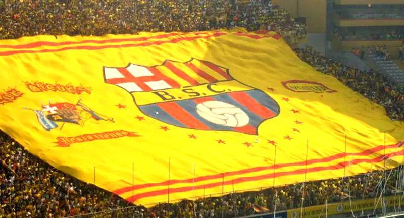 Banderas de Barcelona Sporting Club | Banco de Imagenes de ...