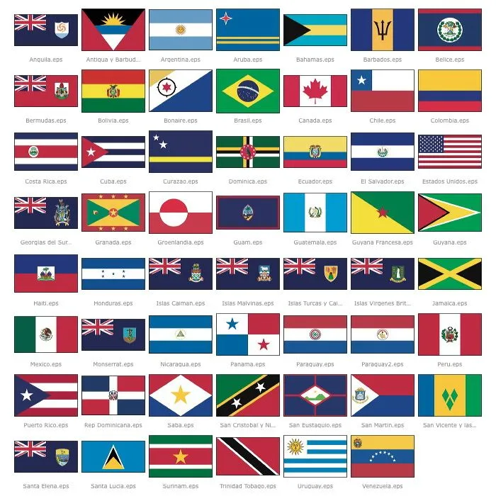 Todas las banderas del Mundo -