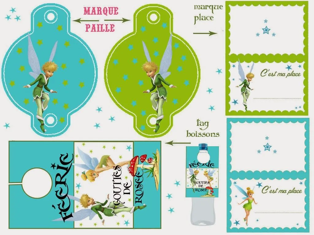 banderines de tinkerbell o campanilla para imprimir gratis Car ...