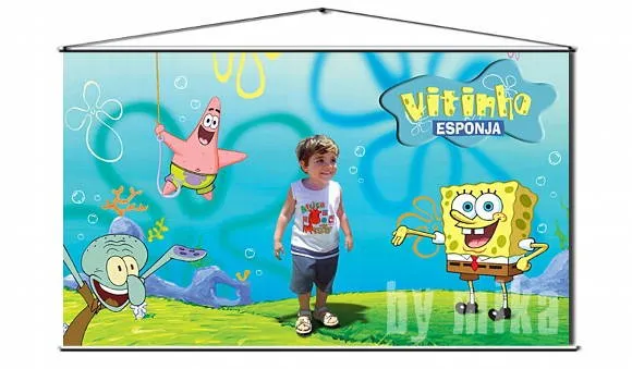 Banner | Painel Temático :: Bob Esponja | ARTE e DESIGN by Michele ...