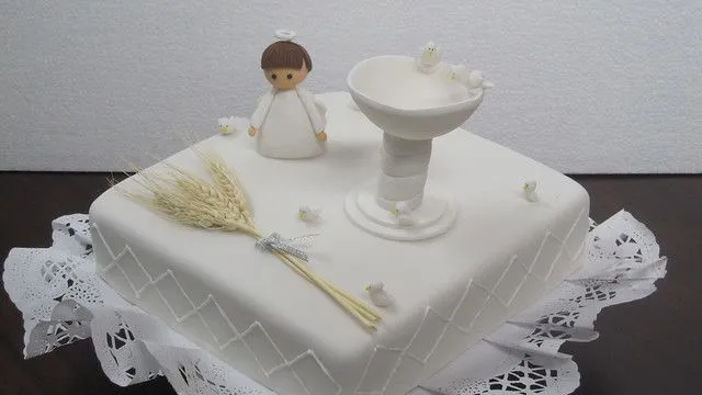 Baptism Cake/Ponqué Bautizo | Flickr - Photo Sharing!