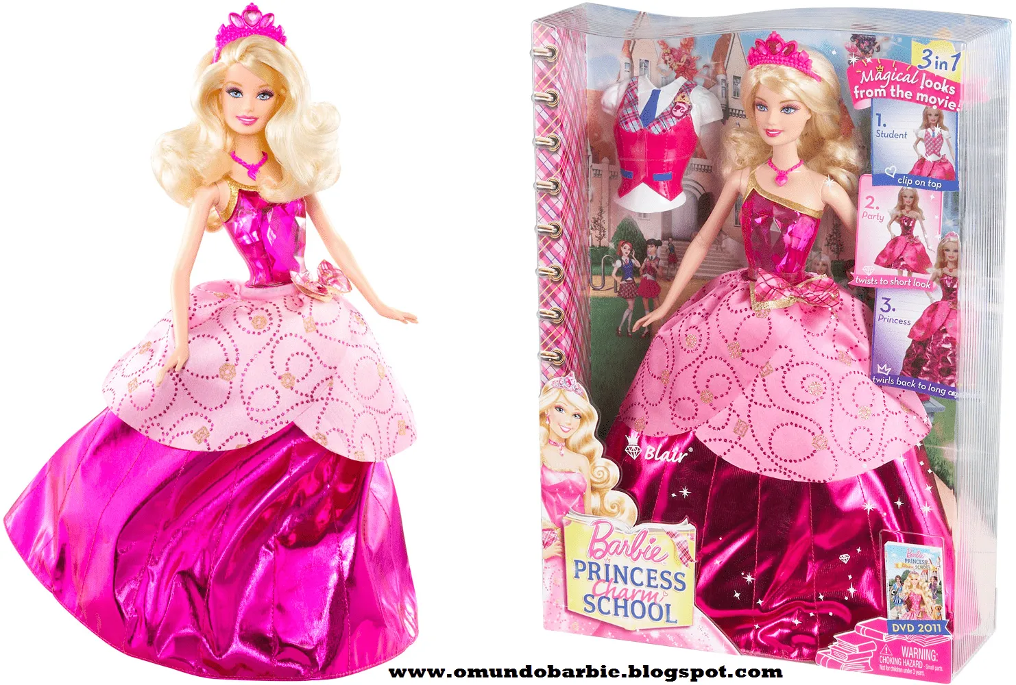 Barbie 2014 // Oficial: Bonecas do filme Barbie escola de princesas