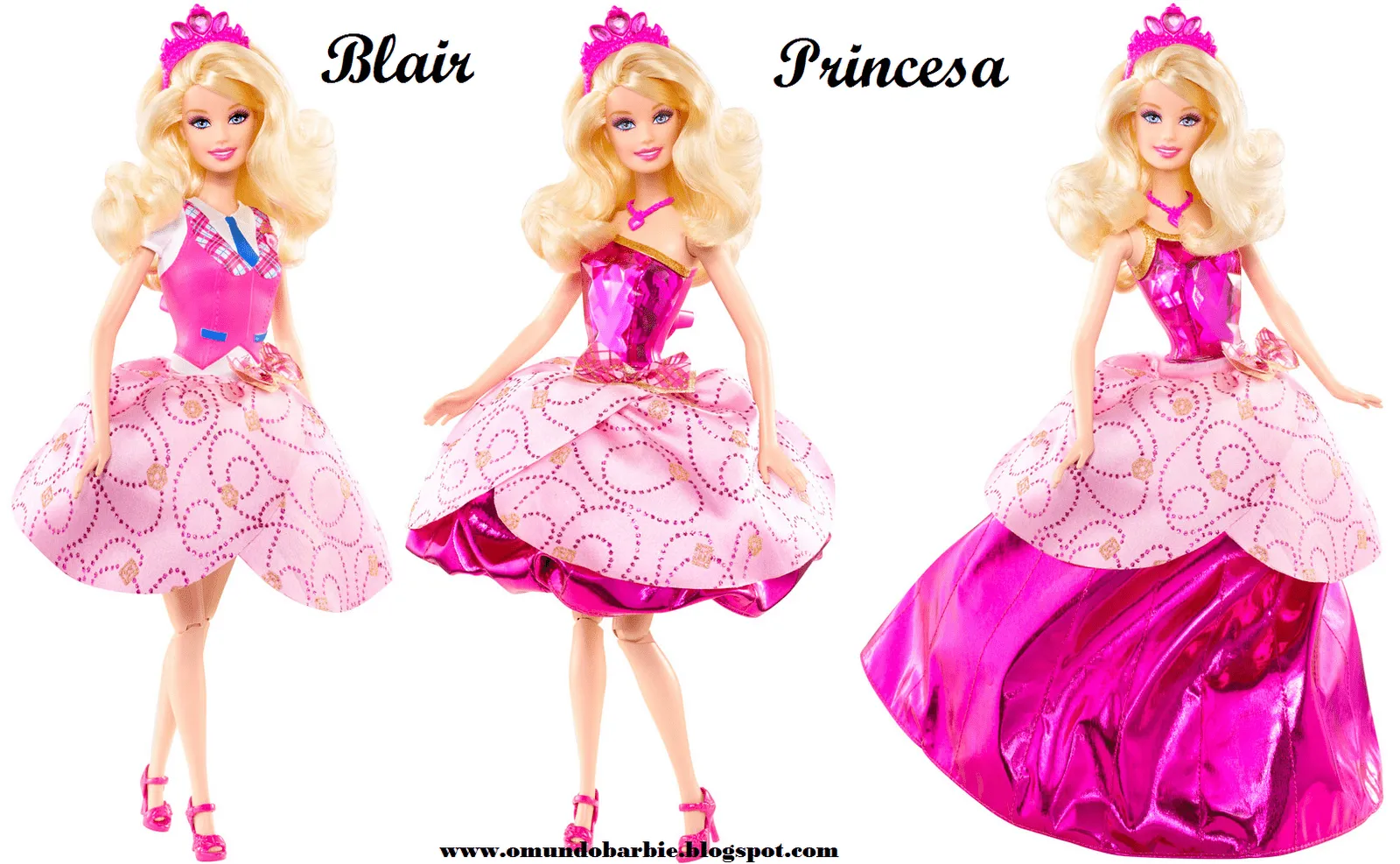 Barbie 2014 // Oficial: Bonecas do filme Barbie escola de princesas