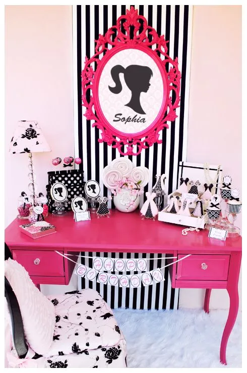 Barbie Birthday Party | Una vitrina llena de tesoros (Barbie blog)