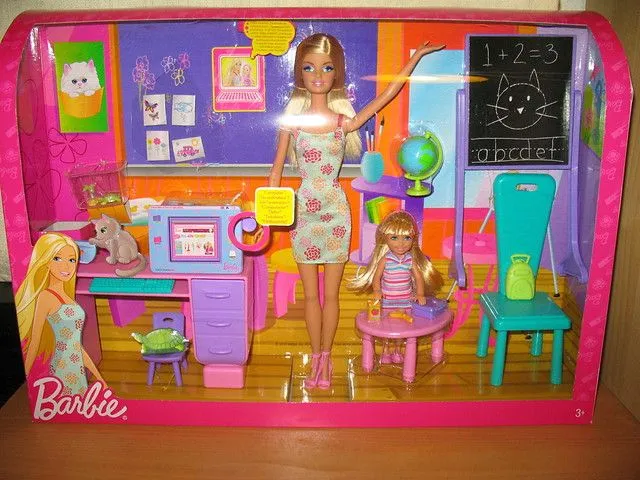 Barbie I can be Teacher. School Set | Flickr - Photo Sharing!