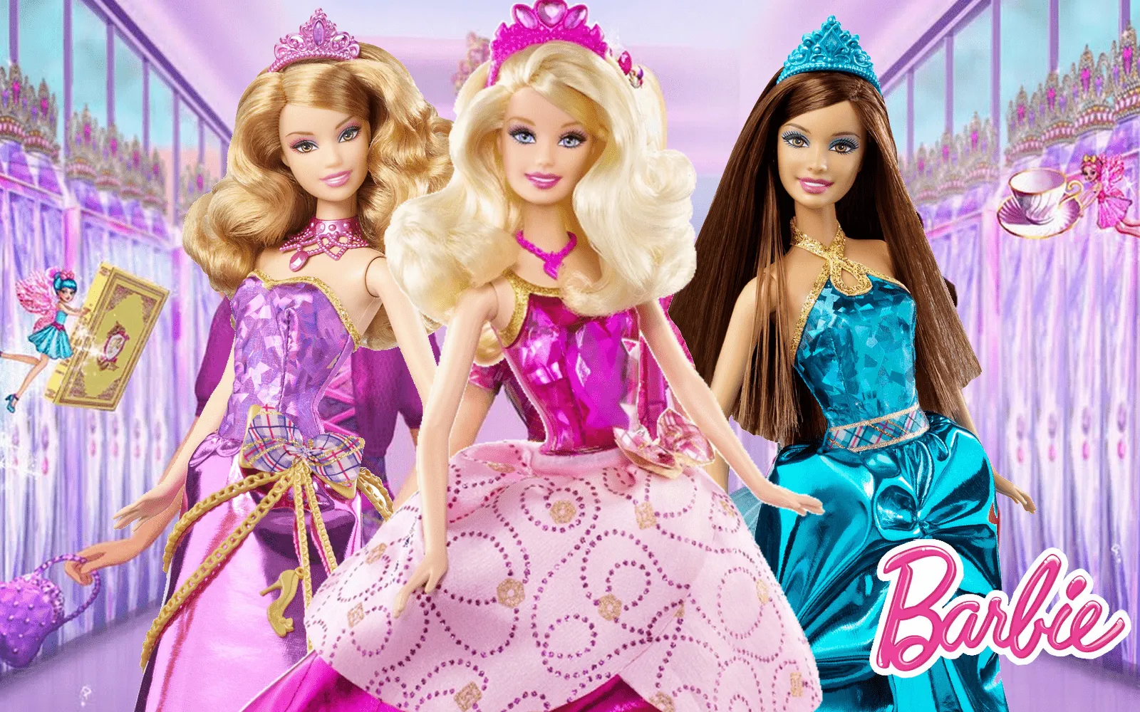 Barbie Fashion News: Wallpapers Barbie Escola de Princesas!