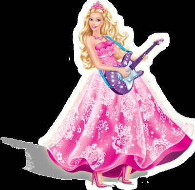 Barbie en la Princesa y la Cantante