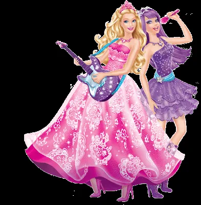 Barbie en la Princesa y la Cantante